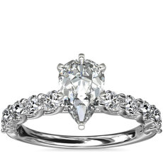 Tessere Diamond Engagement Ring in Platinum (0.64 ct. tw.)